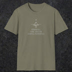 0056 Fishing the art of doing nothing | Funny Dad T-Shirt | RustyDad