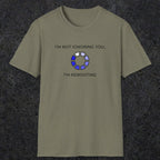 056 I'm Not Ignoring You I'm Rebooting | Funny Dad T-Shirt | RustyDad