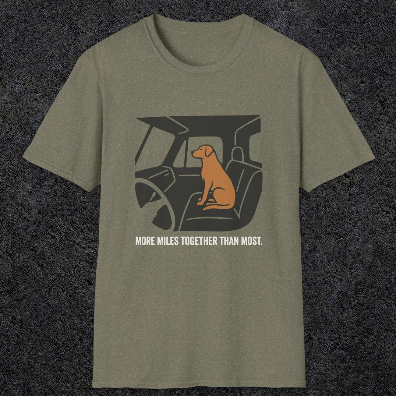 0240 More Miles Together Than Most | Funny Dad T-Shirt | RustyDad