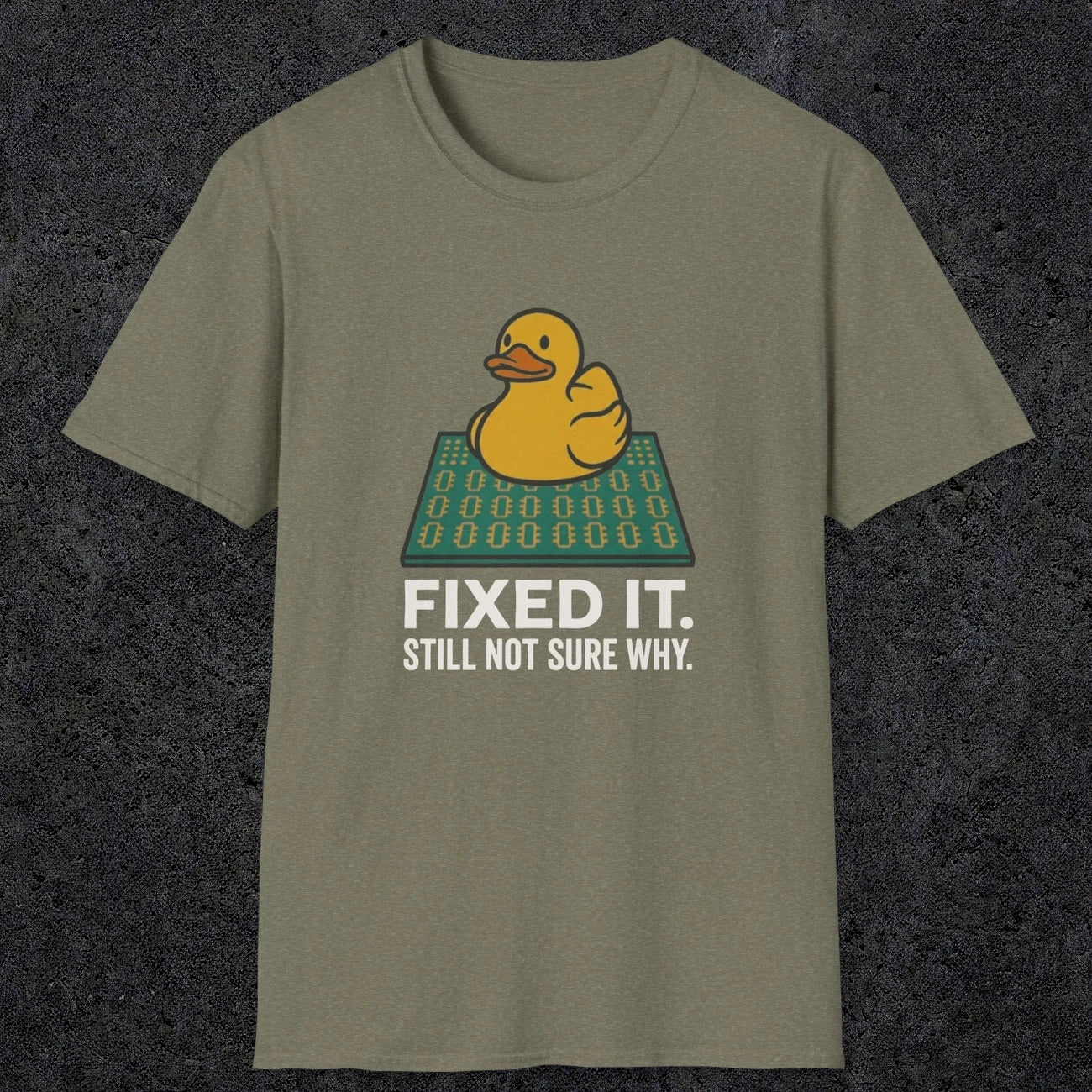 0113 Fixed It Still Not Sure Why | Funny Dad T-Shirt | RustyDad