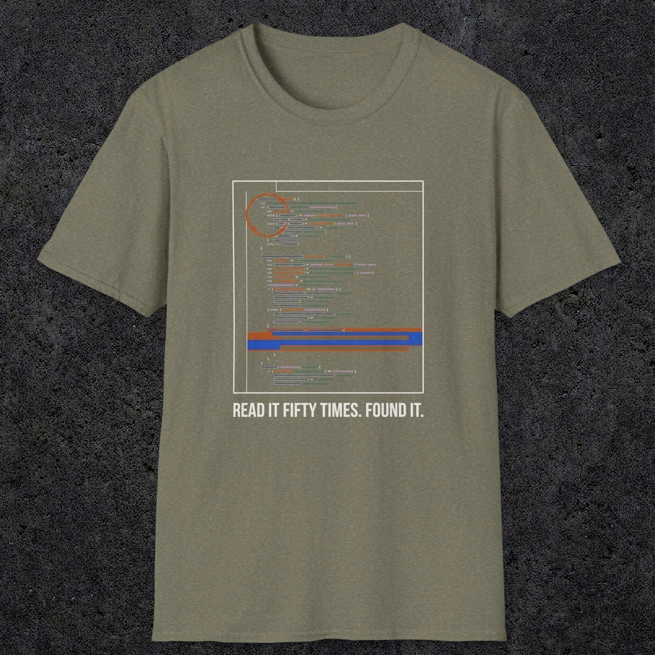 0120 Read It Fifty Times Found It | Funny Dad T-Shirt | RustyDad