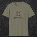 048 90% Surface Rust 100% Structural Integrity | Funny Dad T-Shirt | RustyDad