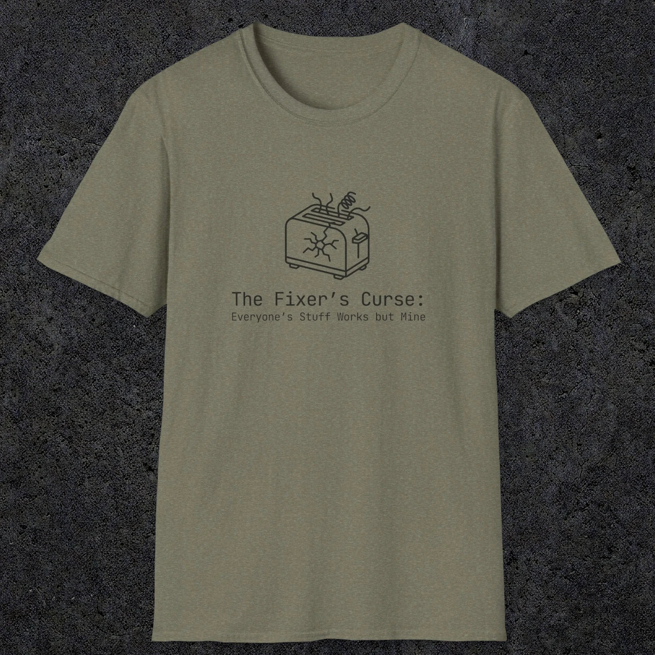 0088 The Fixer's Curse | Dad T-Shirt | RustyDad