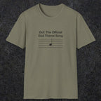 049 Oof: The Official Dad Theme Song | Funny Dad T-Shirt | RustyDad