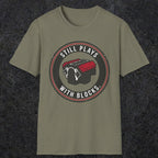 0563 Still Plays With Blocks. | Funny Dad T-Shirt | RustyDad