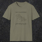 0073 Not sleeping just resting my eyes | Funny Dad T-Shirt | RustyDad