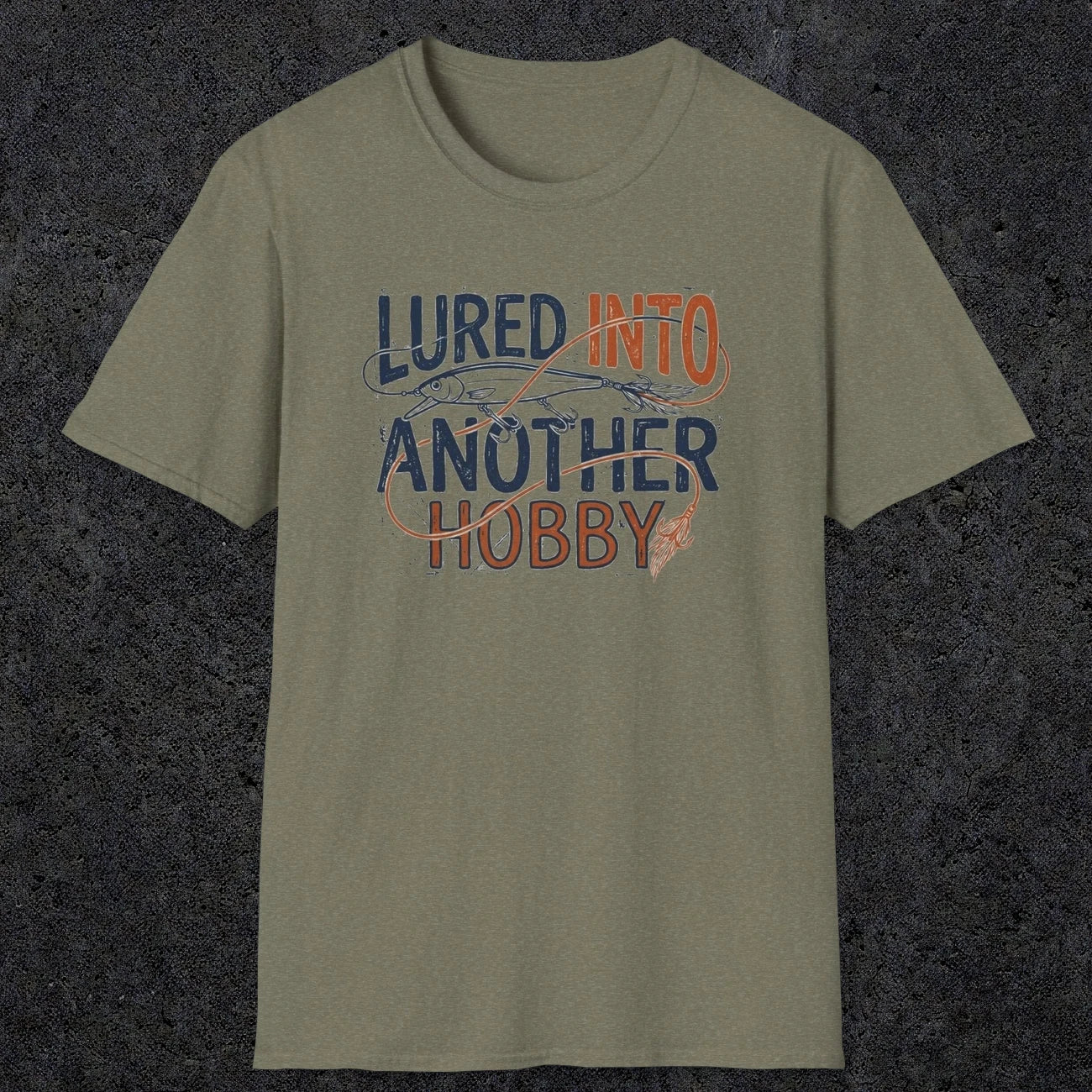 0057 Lured into another hobby | Funny Dad T-Shirt | RustyDad