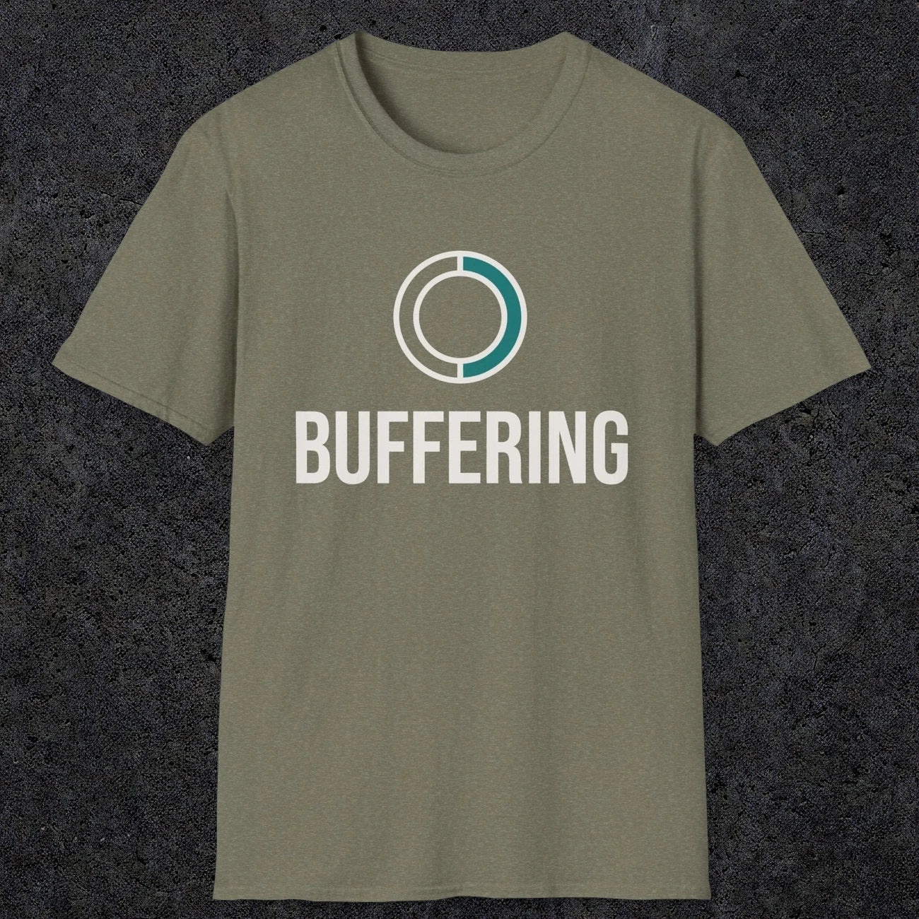 0328 Buffering | Funny Dad T-Shirt | RustyDad