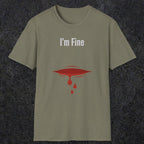 0485 I'M Fine | Funny Dad T-Shirt | RustyDad