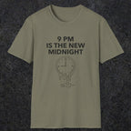 059 9pm is the new midnight | Funny Dad T-Shirt | RustyDad