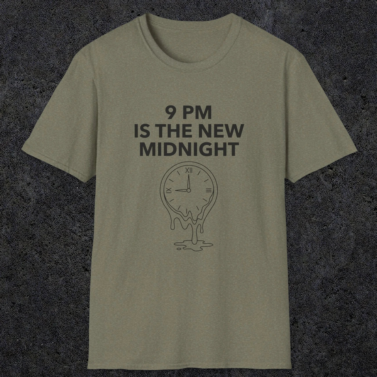 059 9pm is the new midnight | Funny Dad T-Shirt | RustyDad