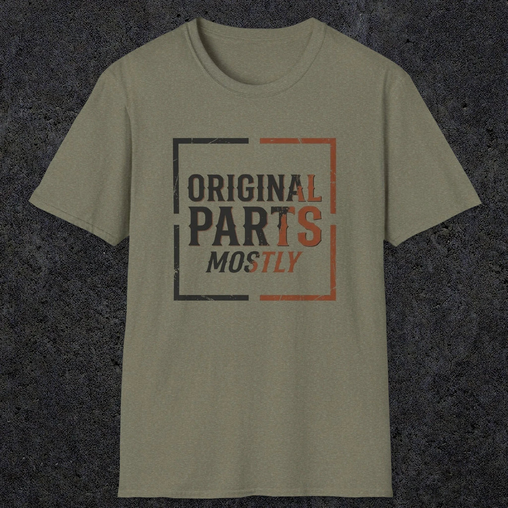 0045 Original parts mostly | Funny Dad T-Shirt | RustyDad
