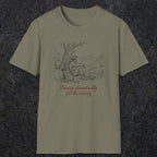 0112 Pausing dramatically for the scenery | Funny Dad T-Shirt | RustyDad