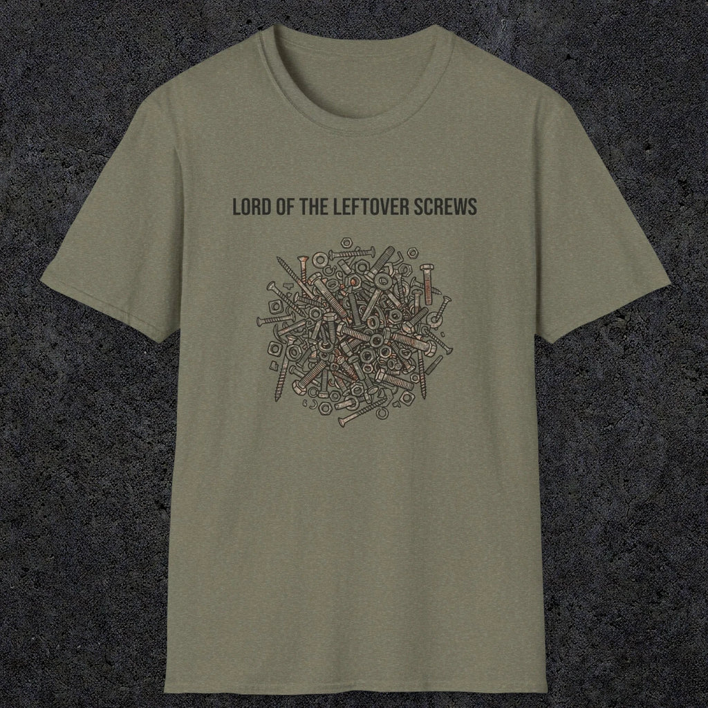 066 Lord of the leftover screws | Funny Dad T-Shirt | RustyDad