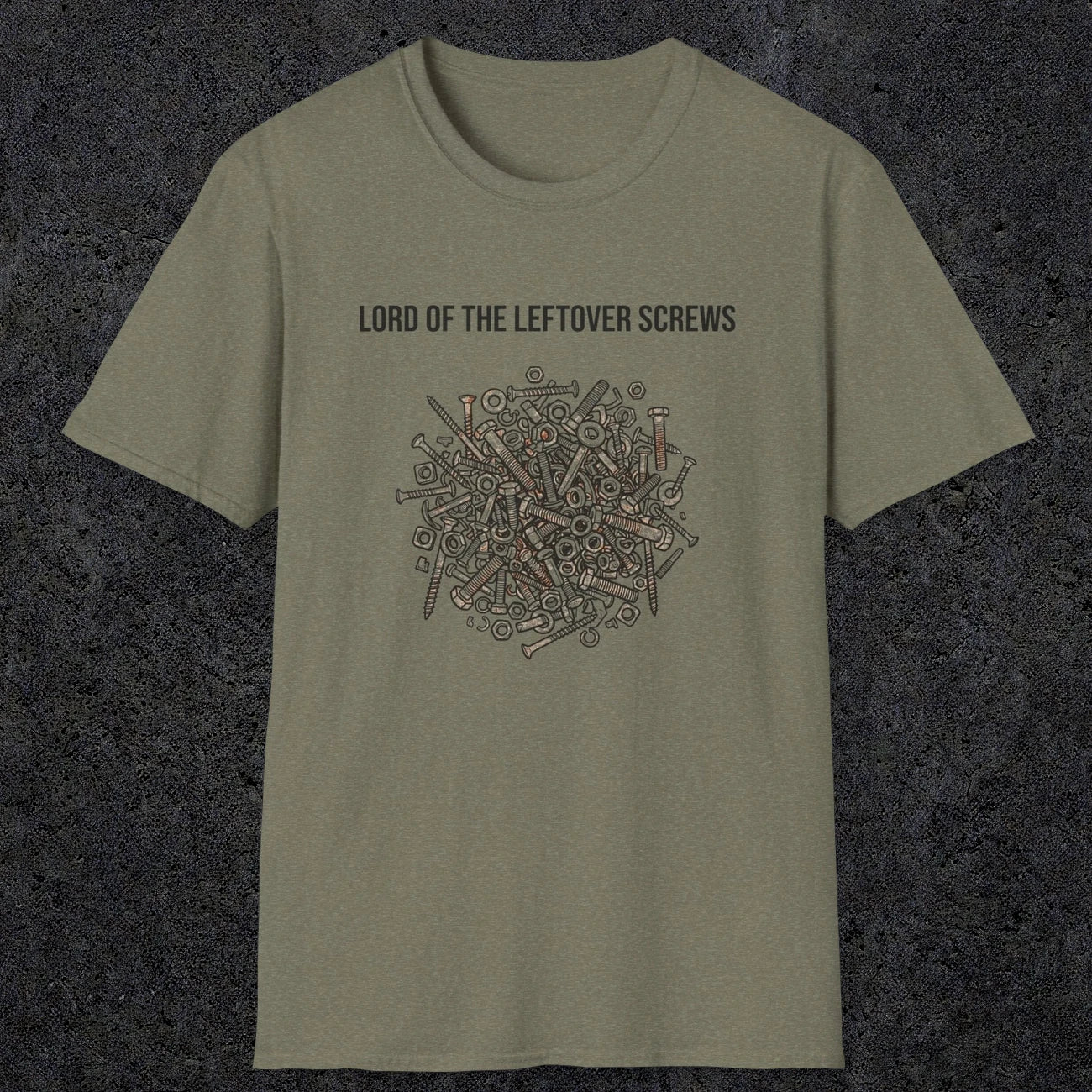 066 Lord of the leftover screws | Funny Dad T-Shirt | RustyDad