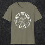 0054 Surely the big one is next | Funny Dad T-Shirt | RustyDad
