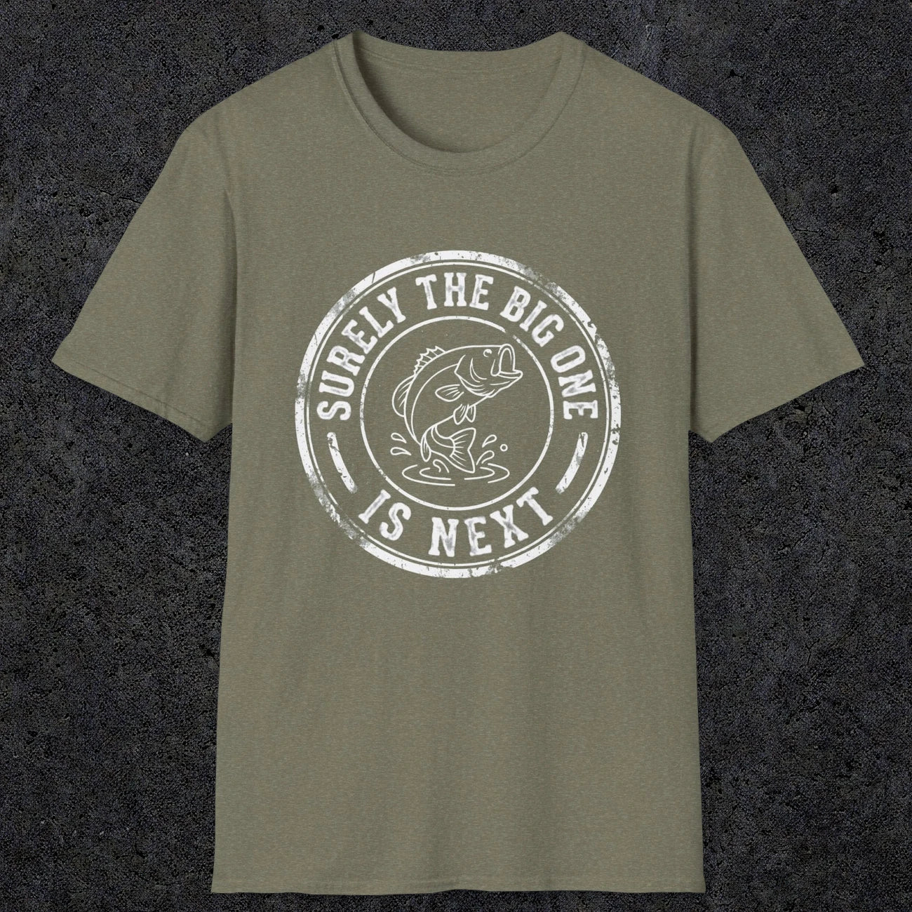 0054 Surely the big one is next | Funny Dad T-Shirt | RustyDad