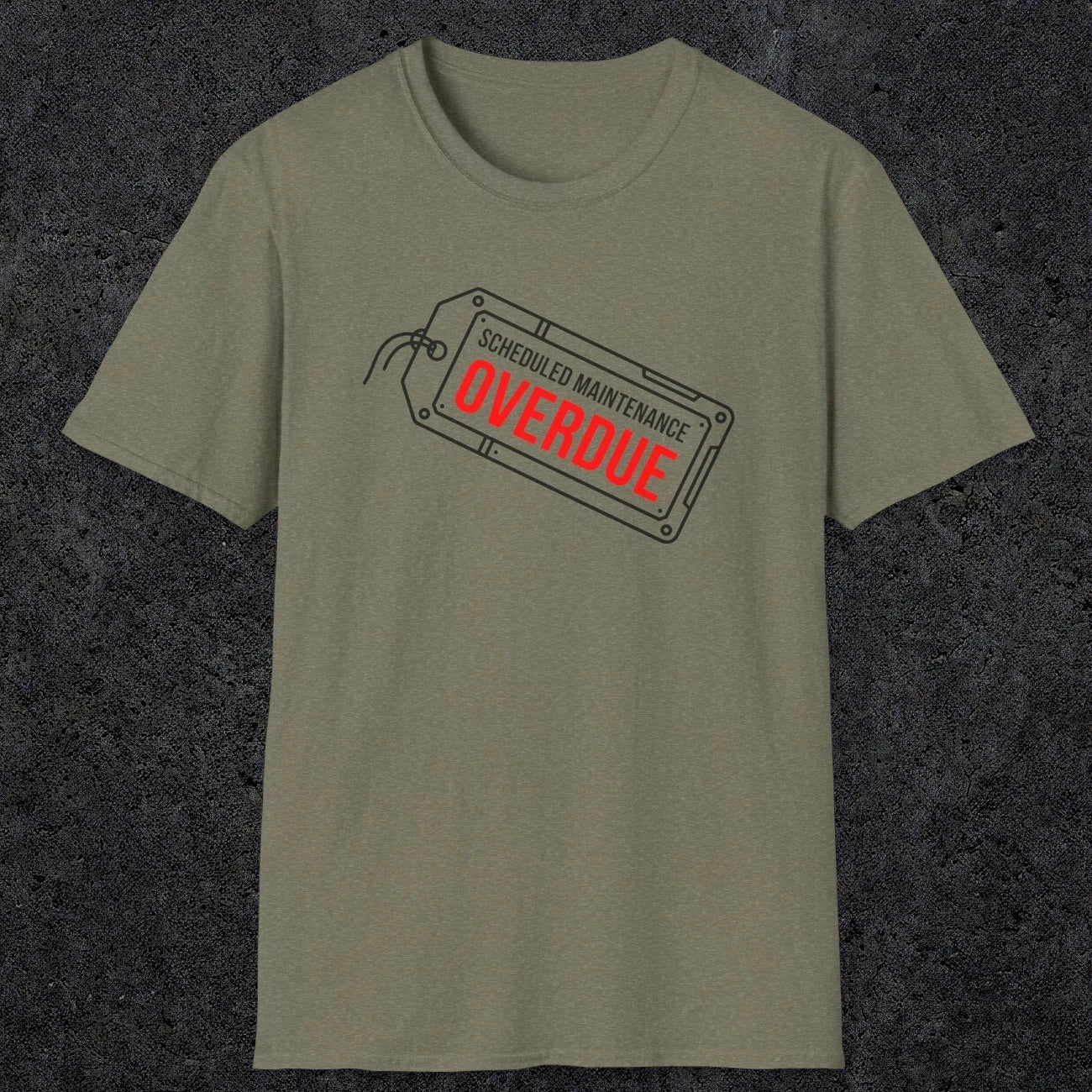 041 Scheduled Maintenance Overdue | Funny Dad T-Shirt | RustyDad