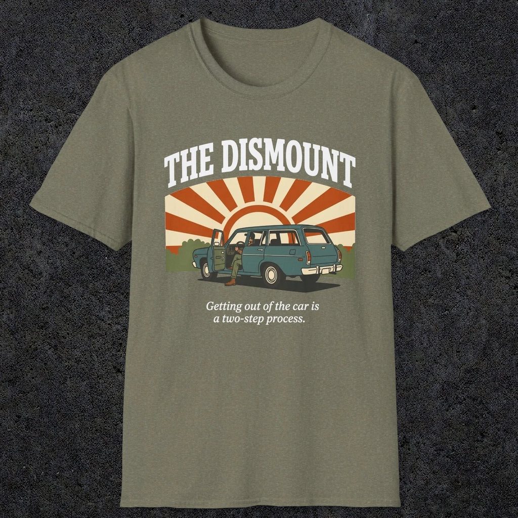The Dismount | Funny Dad T-Shirt | RustyDad