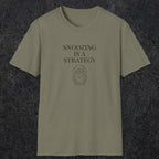 0079 Snoozing is a strategy | Funny Dad T-Shirt | RustyDad