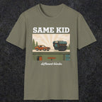 0550 Same Kid. Different Blocks. | Dad T-Shirt | RustyDad