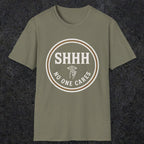 0508 Shhh No One Cares | Funny Dad T-Shirt | RustyDad