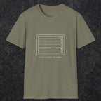 0106 My Output Is Silence That Is Correct | Funny Dad T-Shirt | RustyDad