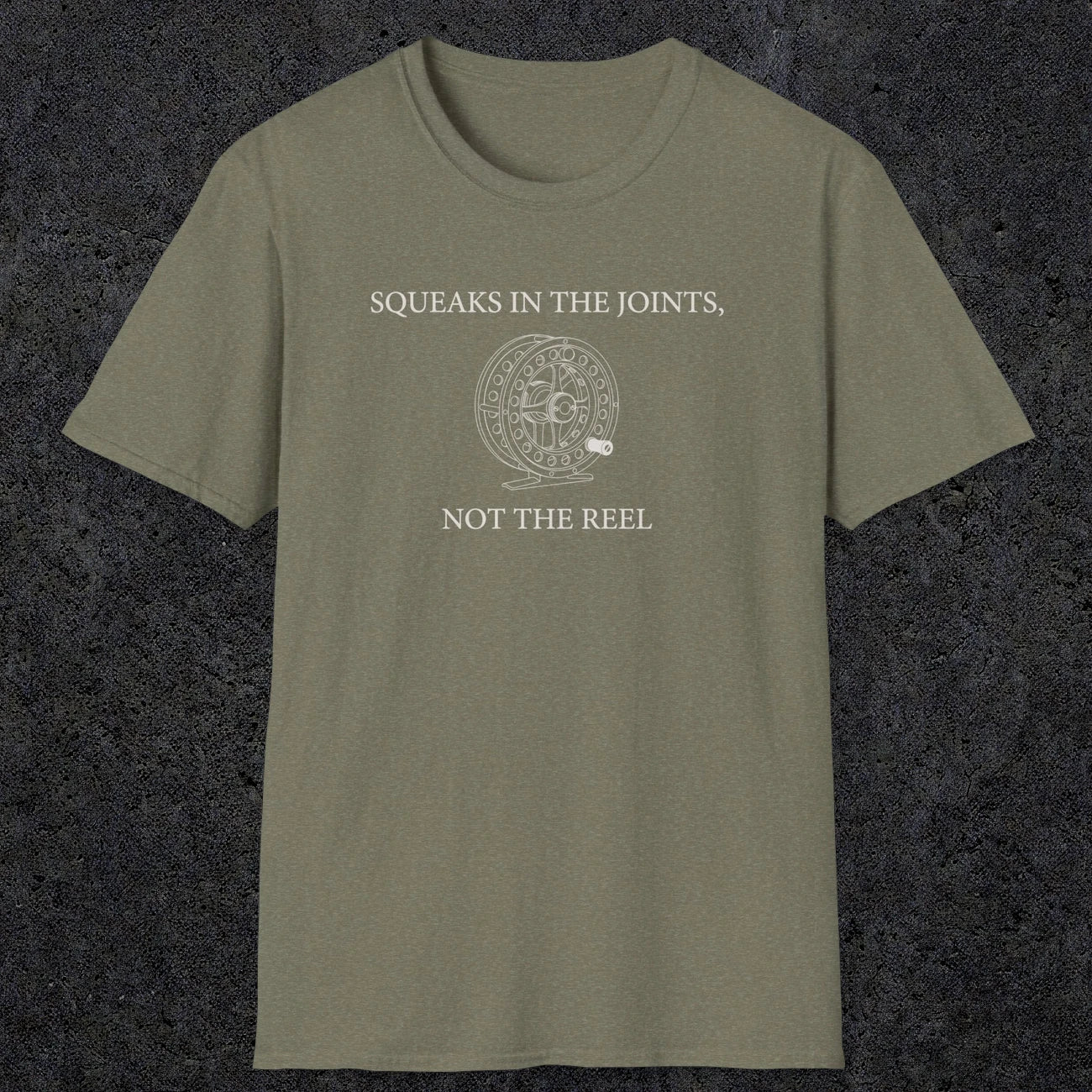 0675 Joint Squeaks Fishing | Funny Dad T-Shirt | RustyDad