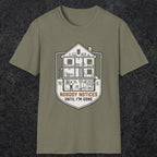 0091 Nobody Notices Until Im Gone | Funny Dad T-Shirt | RustyDad