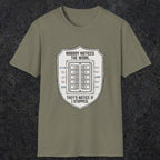 0101 Nobody Notice The Work Theyd Notice If I Stopped | Funny Dad T-Shirt | RustyDad