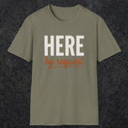 0356 Here, By Request | Funny Dad T-Shirt | RustyDad