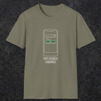 0144 They Search I Answer | Funny Dad T-Shirt | RustyDad