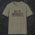0042 Out of warranty | Funny Dad T-Shirt | RustyDad