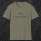 055 Professional Napper (Unlicensed) | Funny Dad T-Shirt | RustyDad