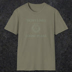 0060 Tight lines loose plans | Funny Dad T-Shirt | RustyDad