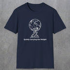 062 Quietly Carrying the weight | Funny Dad T-Shirt | RustyDad