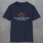 044 The Check Engine Light Is My Nightlight | Funny Dad T-Shirt | RustyDad