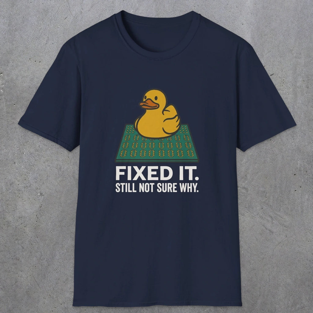 0113 Fixed It Still Not Sure Why | Funny Dad T-Shirt | RustyDad