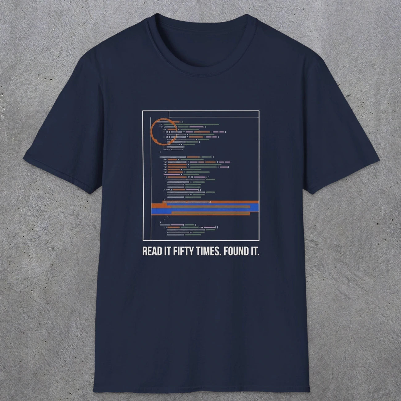 0120 Read It Fifty Times Found It | Funny Dad T-Shirt | RustyDad