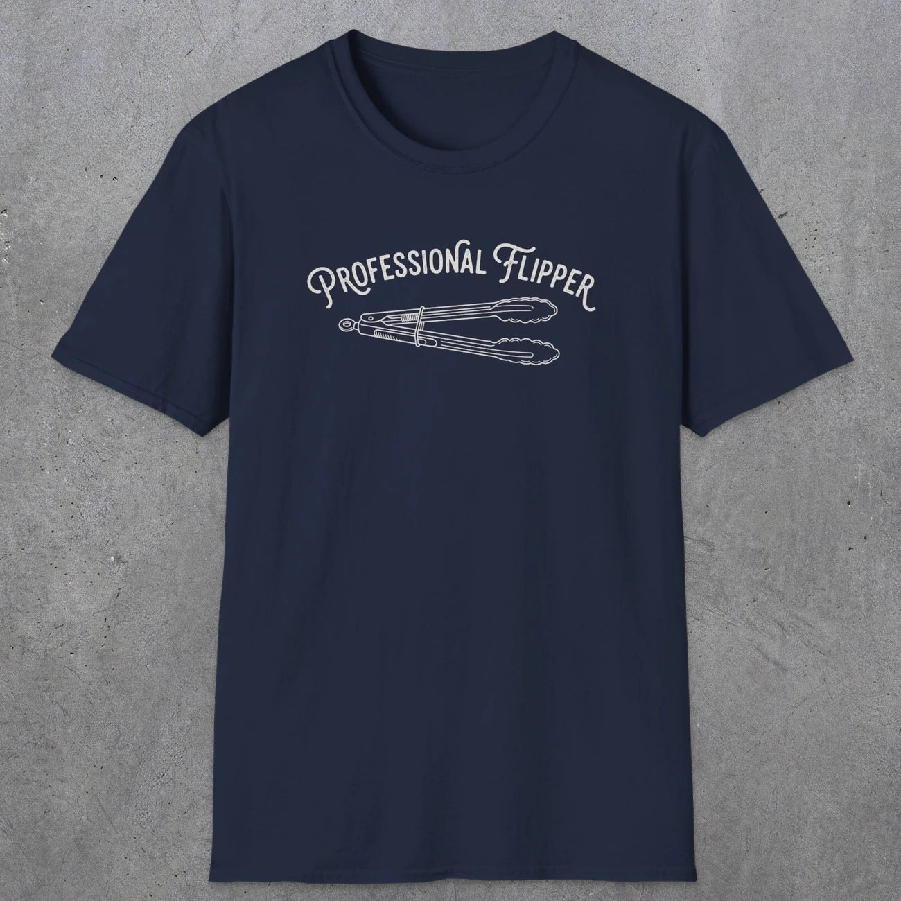 0696 Professional Flipper | Funny Dad T-Shirt | RustyDad