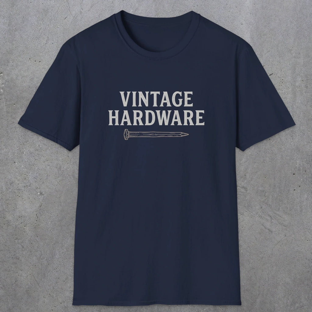 0091 Vintage hardware | Funny Dad T-Shirt | RustyDad