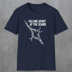 058 Falling apart at the seams | Funny Dad T-Shirt | RustyDad