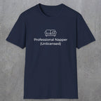 055 Professional Napper (Unlicensed) | Funny Dad T-Shirt | RustyDad