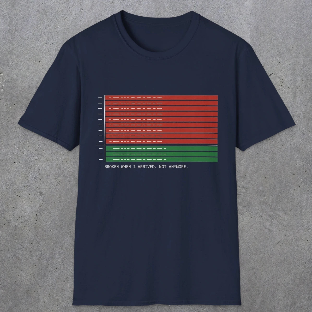 0124 Broken When I Arrived Not Anymore | Funny Dad T-Shirt | RustyDad