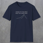 0679 Hiking To The Spot | Funny Dad T-Shirt | RustyDad