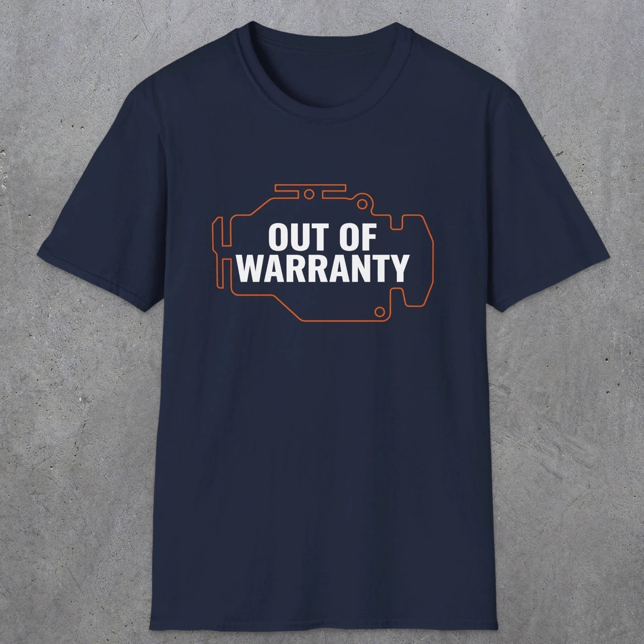 0083 Out of warranty | Funny Dad T-Shirt | RustyDad