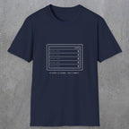0106 My Output Is Silence That Is Correct | Funny Dad T-Shirt | RustyDad