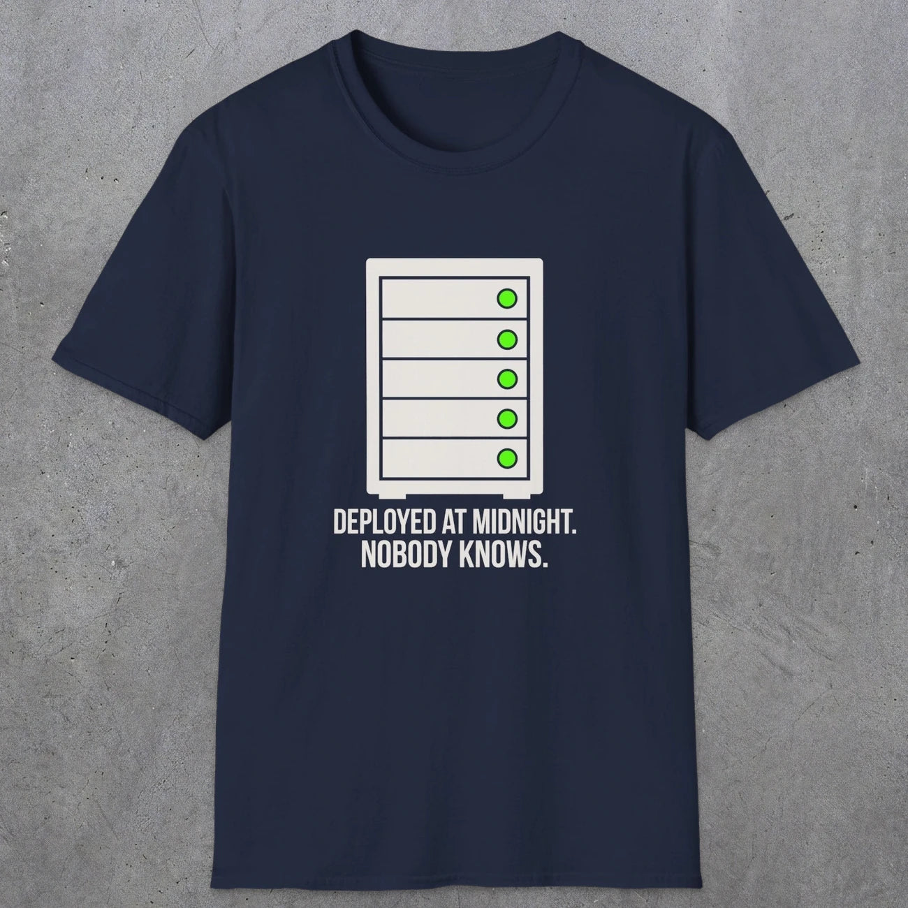 0111 Deployed At Midnight Nobody Knows | Funny Dad T-Shirt | RustyDad