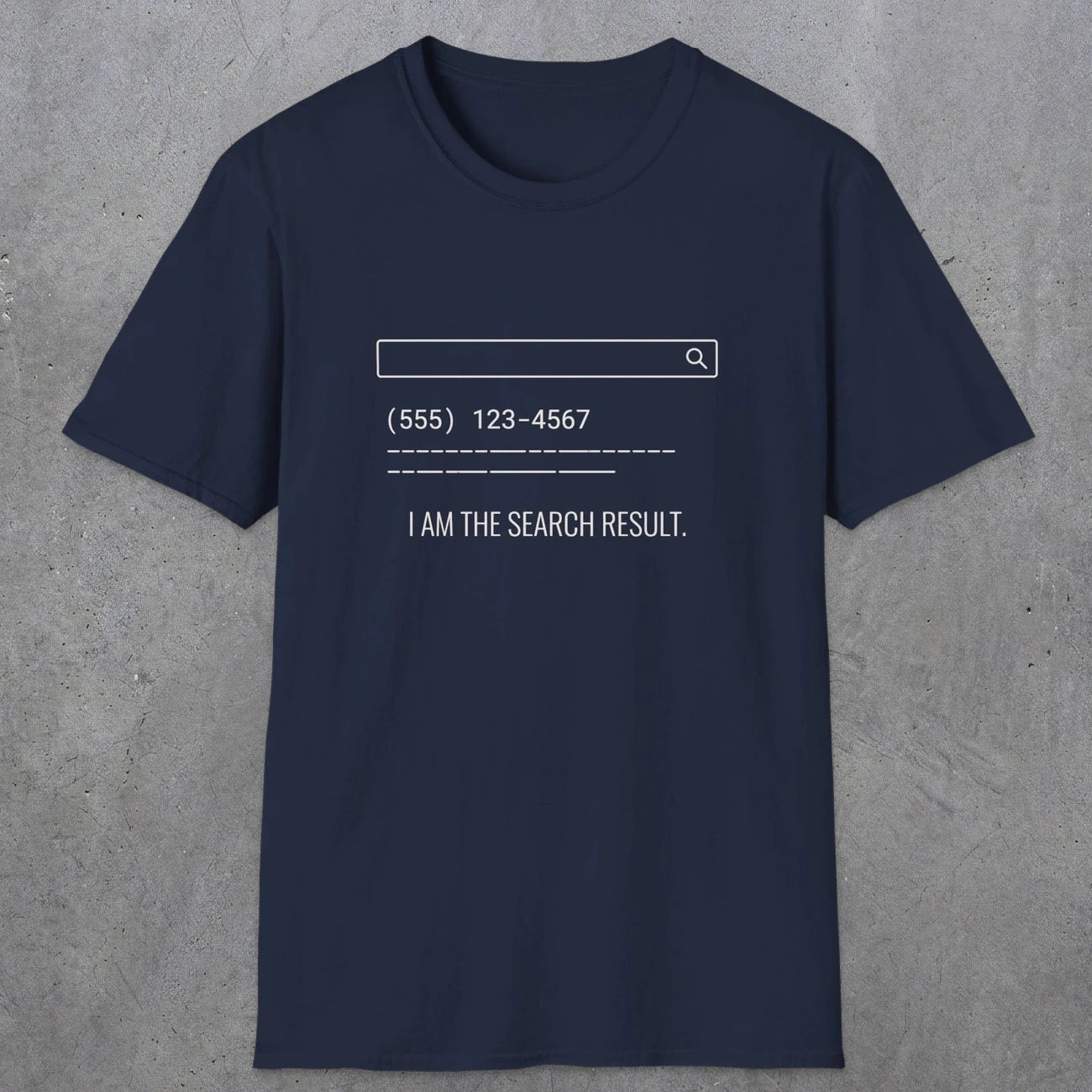 0141 I Am The Search Result | Funny Dad T-Shirt | RustyDad