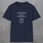 0079 Snoozing is a strategy | Funny Dad T-Shirt | RustyDad
